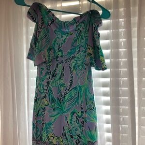 Lilly Pulitzer off the shoulder dress